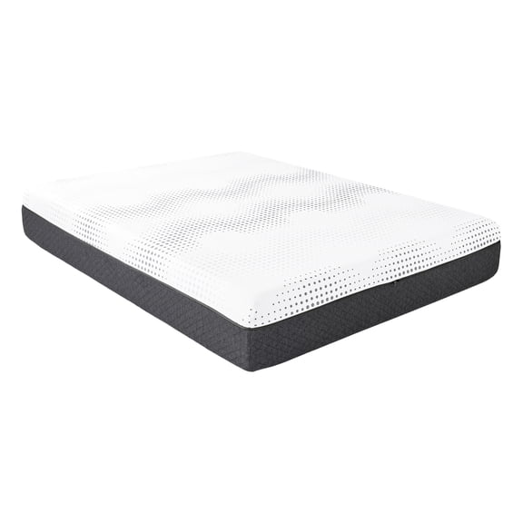 12" Full Hybrid Mattress | Body-Conforming Sleep Solution | Plush Foam and Pocket Coil Construction | Easy Setup in 48 Hours