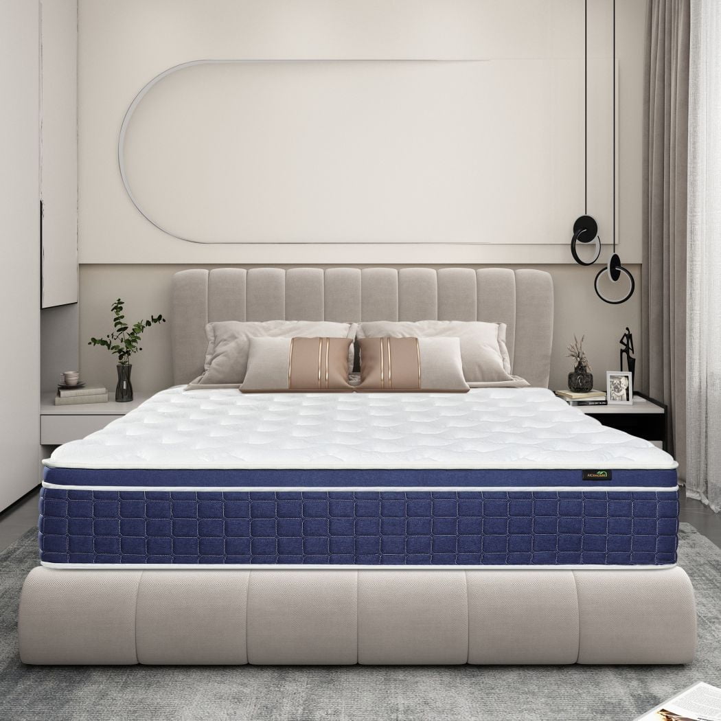 Colchón Queen Size Bio Mattress Gravity De Memory Foam Con Gel - Núcleo De Espuma De Alta Densidad Altura Total De 24 Cm Cuenta Con Certificacion Certipur Colchon En Caja