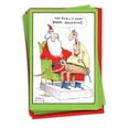 thumbnail image 1 of 12 Funny Christmas Cards Pack (1 Design, 12 Cards) - One Good BM Cartoon B1558, 1 of 6