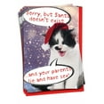 thumbnail image 1 of 12 Funny Merry Christmas Cards Pack (1 Design, 12 Cards) - your parents lie, 1 of 6