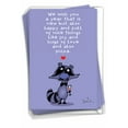 thumbnail image 1 of 12 Funny New Year Cards Pack (1 Design, 12 Cards) - New Year Raccoon New Year Cards B1226, 1 of 6