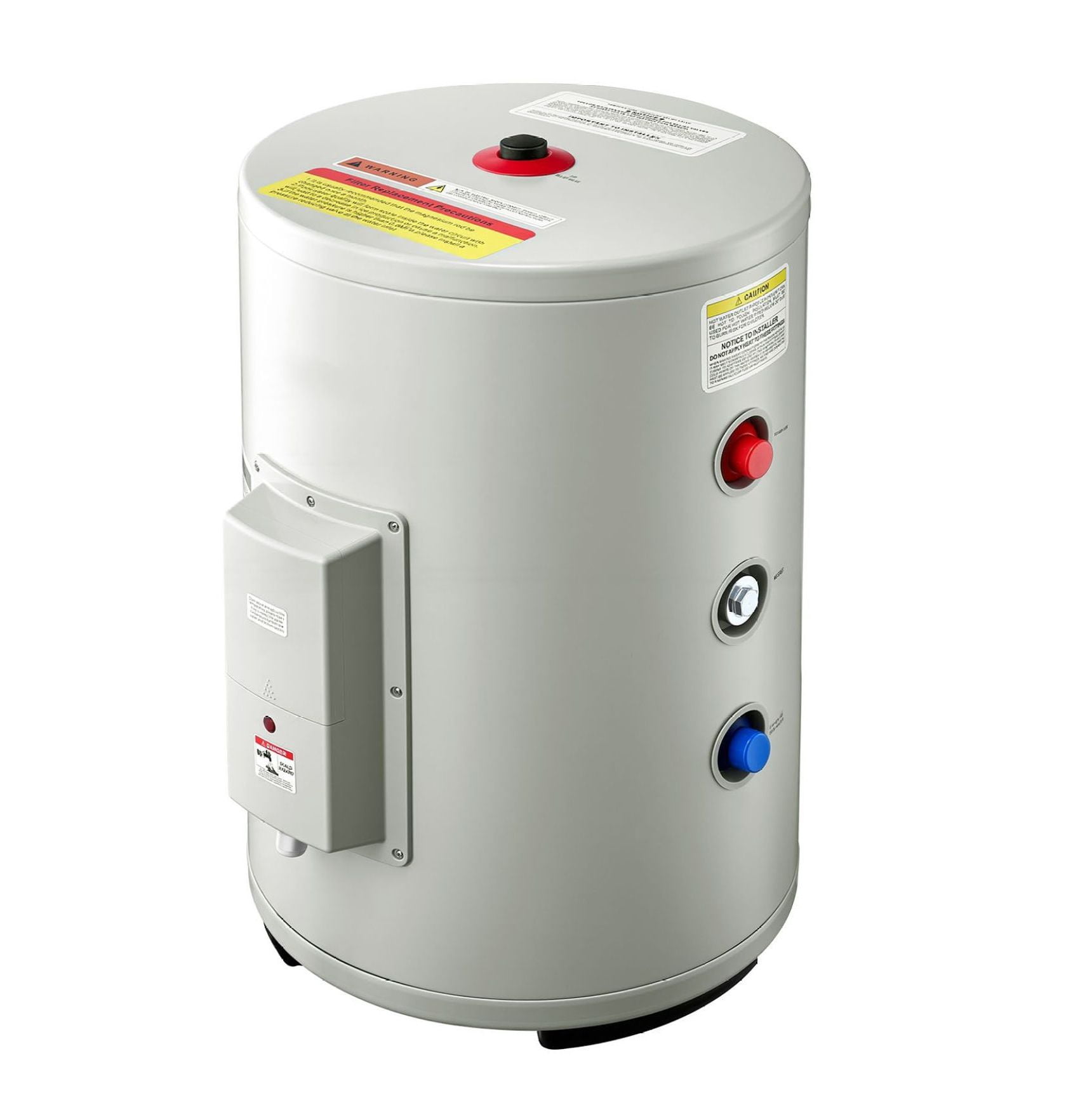 12 Gallon Water Heater, 1600W Point of Use with Display and Knob ...