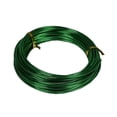 thumbnail image 1 of 12 Gauge 2mm Emerald Green Aluminum Craft Wire 10yds Long Jewelry Floral, 1 of 2