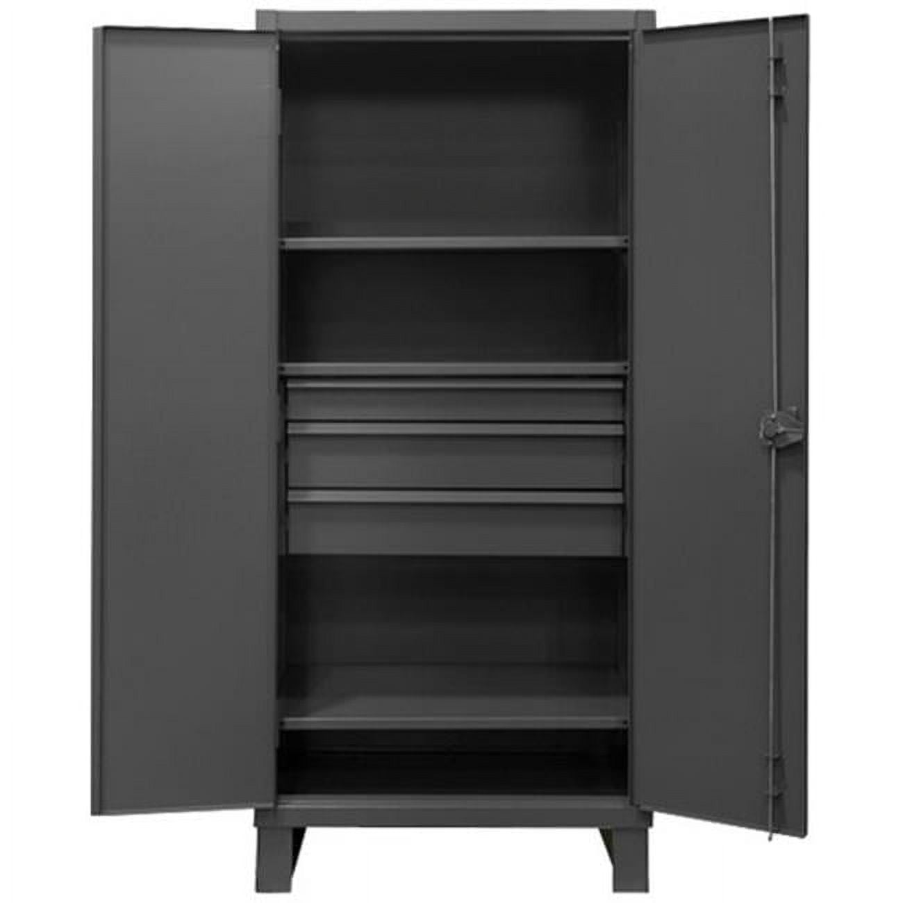 12 Gauge 3 Adjustable Shelves & Recessed Door Style Lockable