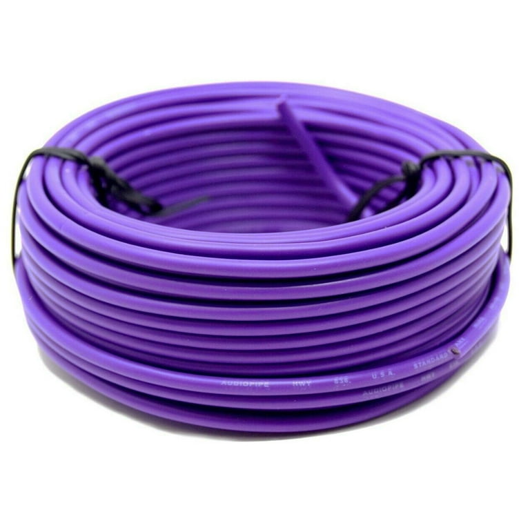 SoundTraxx 810144 - Ultra-Flexible Wire 10 Feet Purple