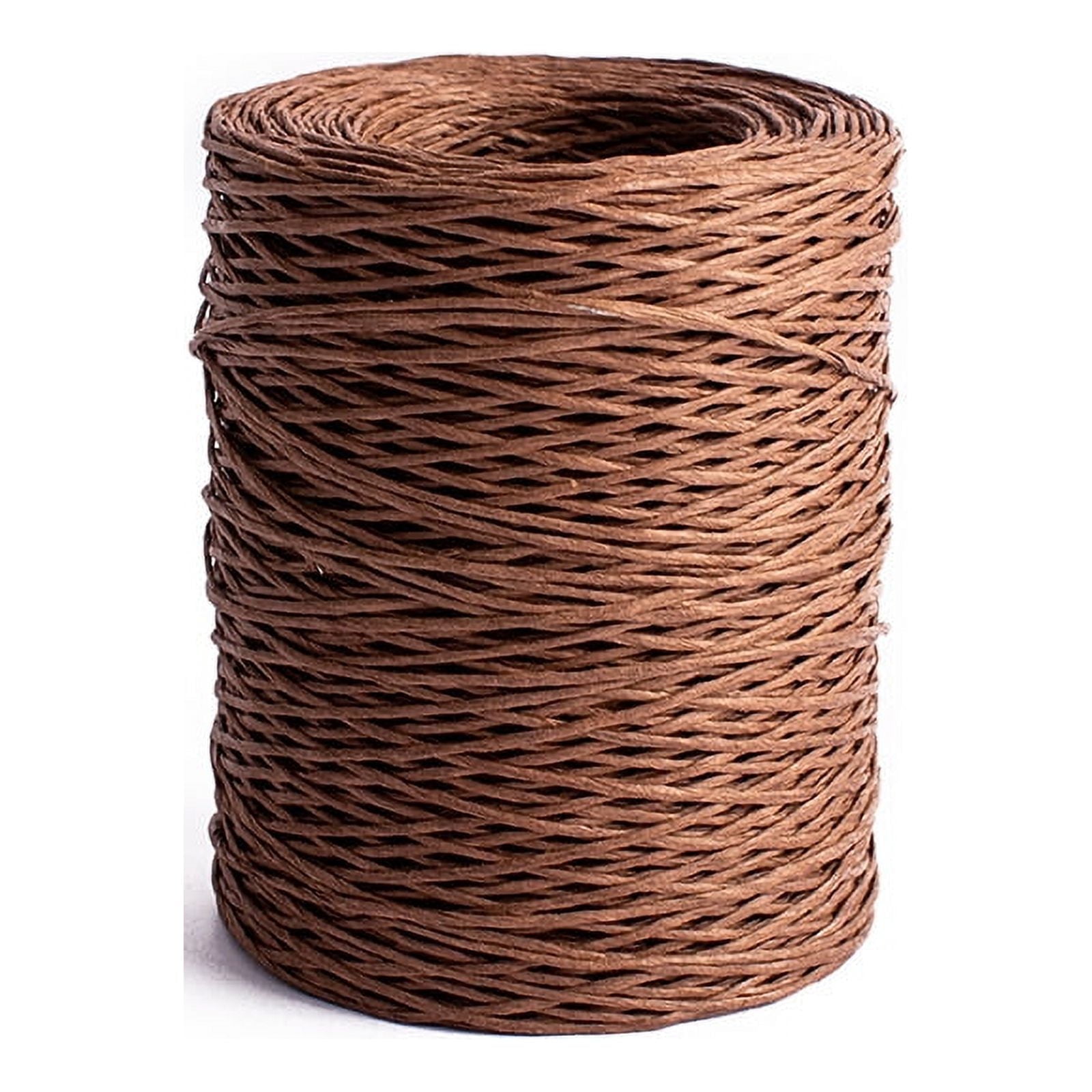 12 Gauge Floral Wire - Bendable Vine Bind Wire for Bouquets and Crafts (Dark Brown)