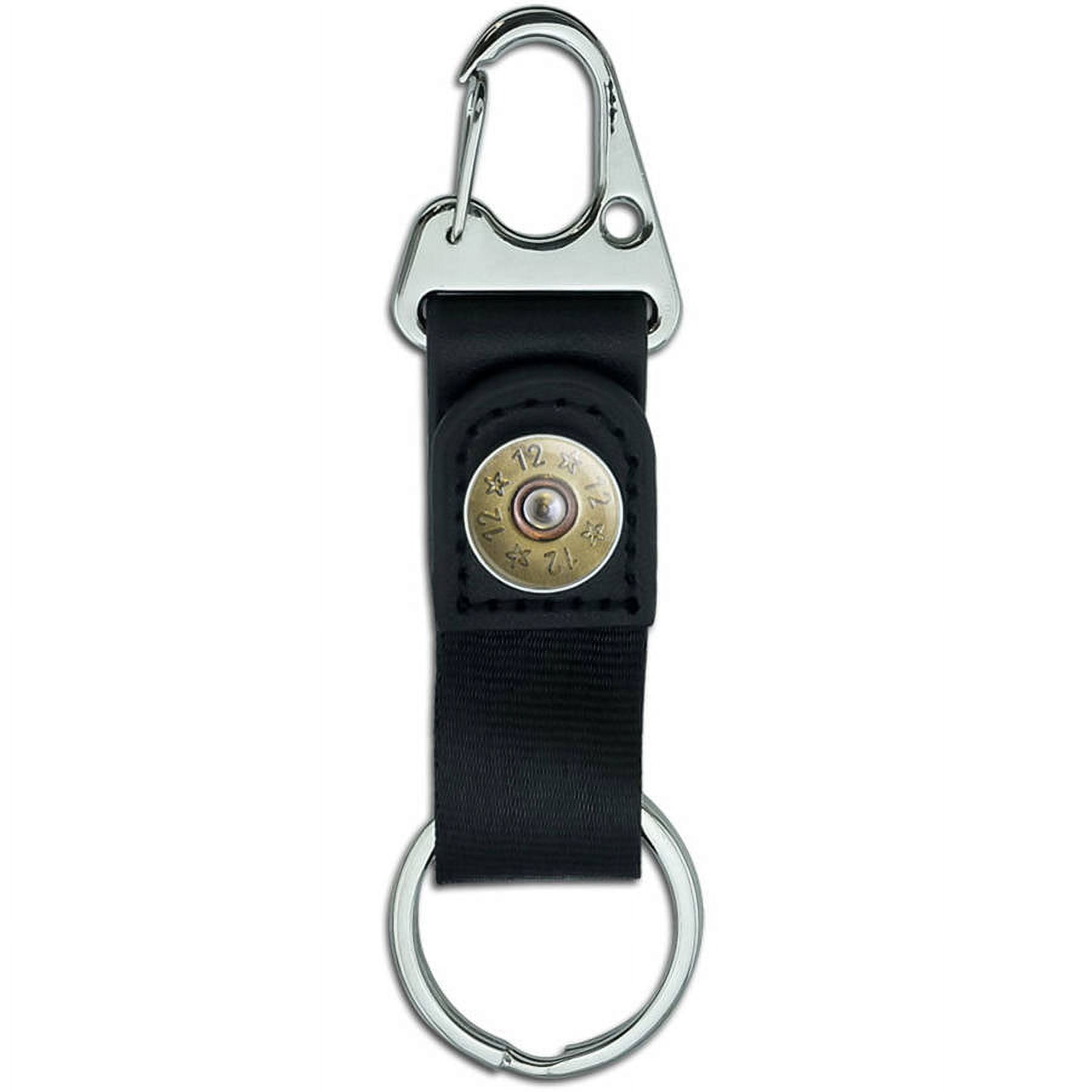 Bullet keychain deals leather
