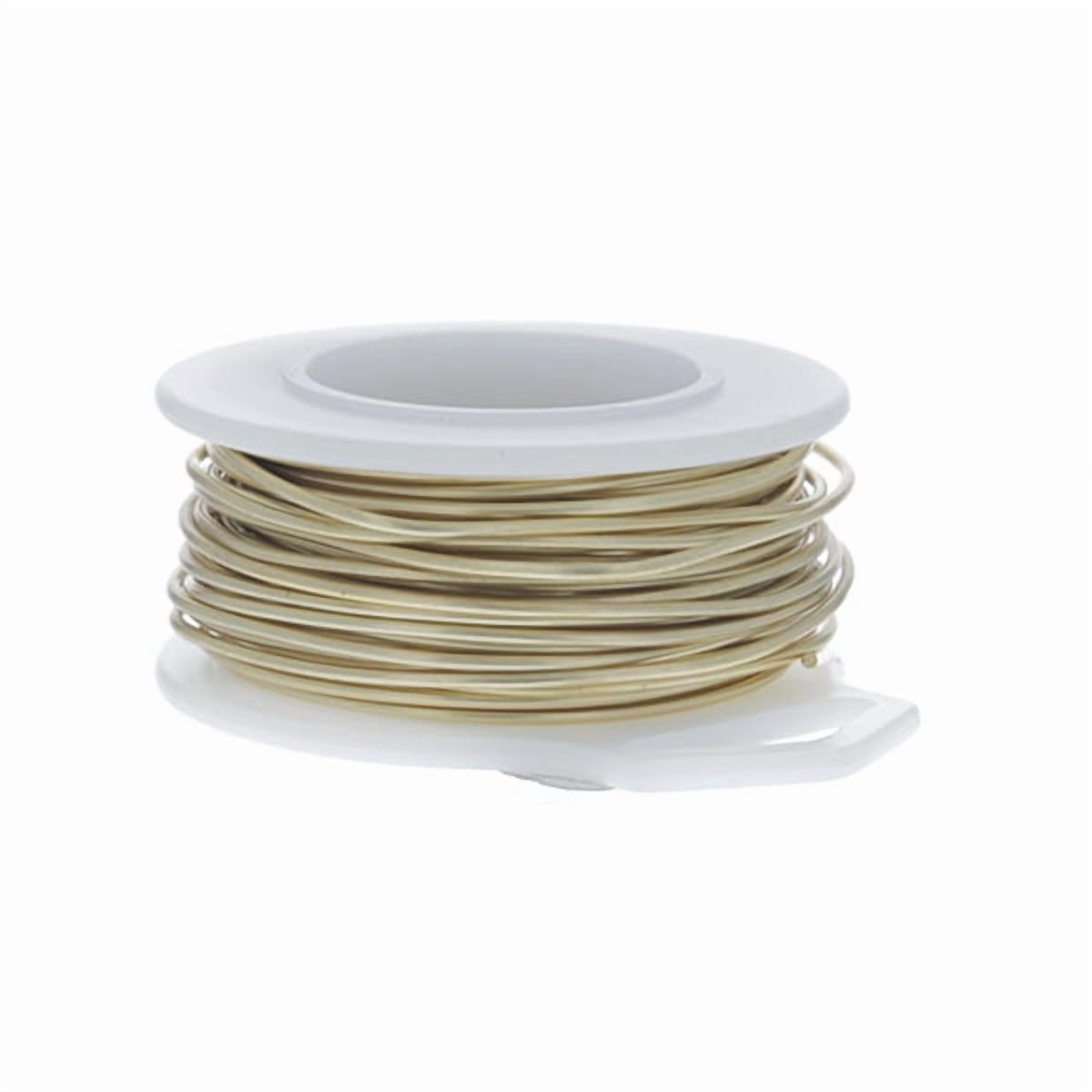 12 Gauge Round Yellow Brass Craft Wire - 5 ft - Walmart.com