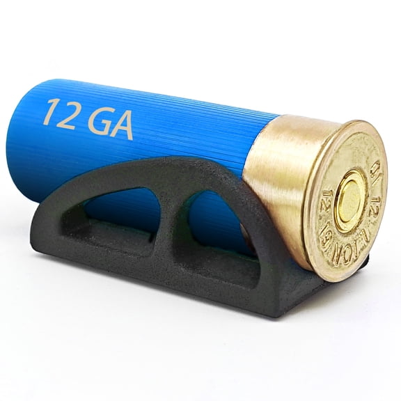 12 Gauge Shotgun Shell Holder – Tactical Ammo Carrier – PA12 Plastic Mount with Screw Hole – Compatible with Most 12GA Shotguns – Durable Shell Rack for Hunting and Range (1)