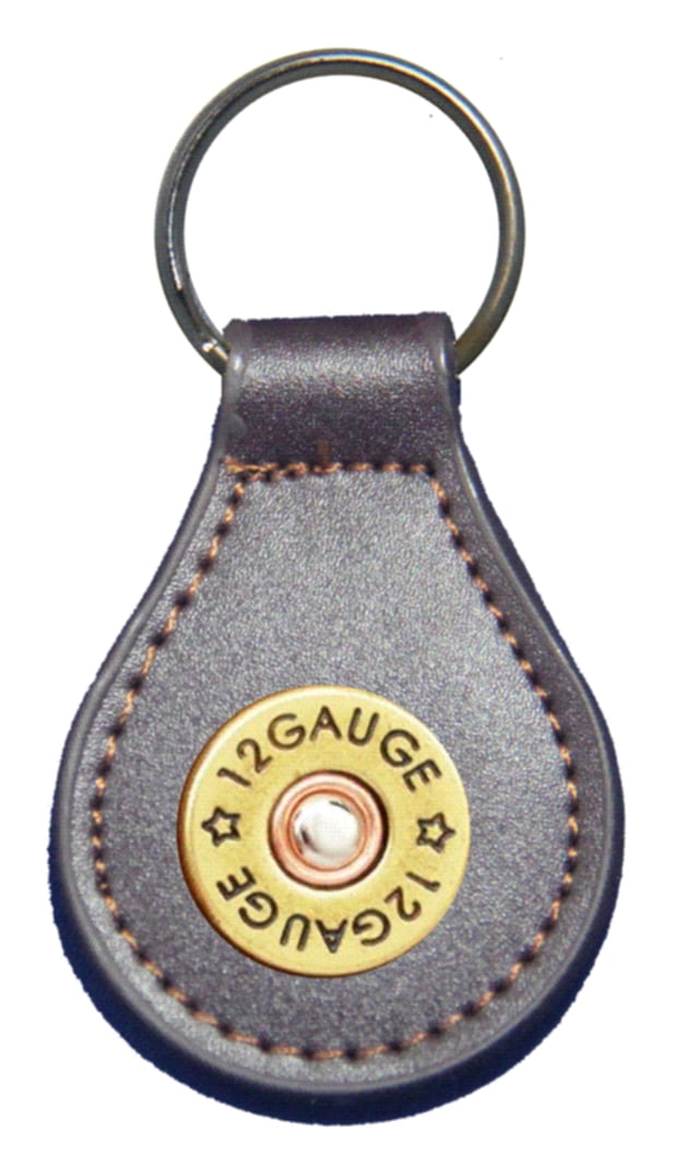 12 Gauge Shotgun leather key fob or keychain - Walmart.com
