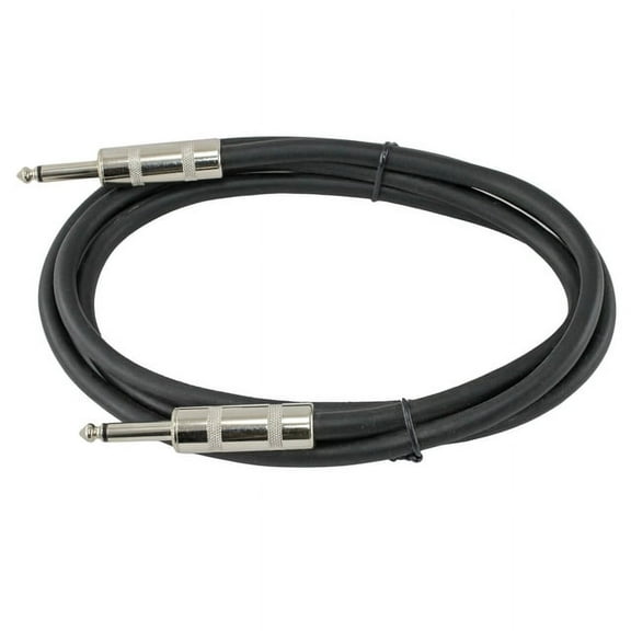 12 Gauge Speaker Cable 10ft long: 1/4" - 1/4"