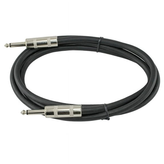 12 Gauge Speaker Cable 6ft long: 1/4" - 1/4"