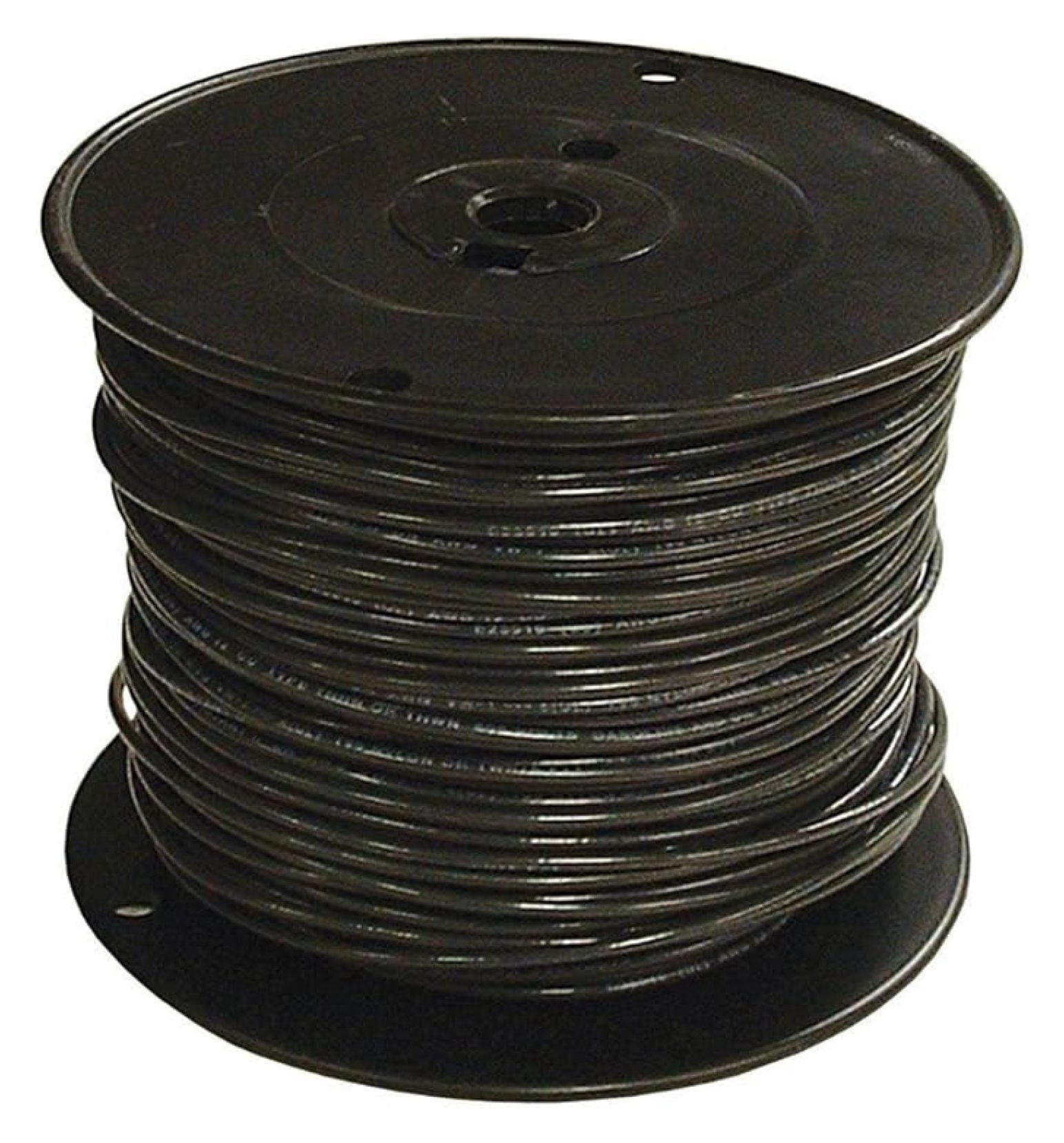 12 Gauge THHN Stranded Copper Wire (500, Black)