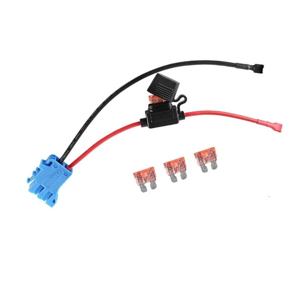 12 Gauge Wire Harness Connector Replacement Kits With 40A Fuses And Overload Protections For Children Ride On Car Toy