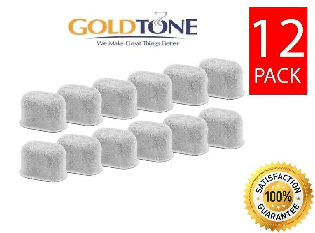 GOLDTONE PRODUCTS (12) GoldTone Charcoal Water Filters for ALL Breville Coffee Makers, BWF100 Replacement