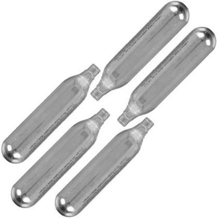 12 Gram 12g CO2 Cartridge for Airsoft and BB - 5 Pack