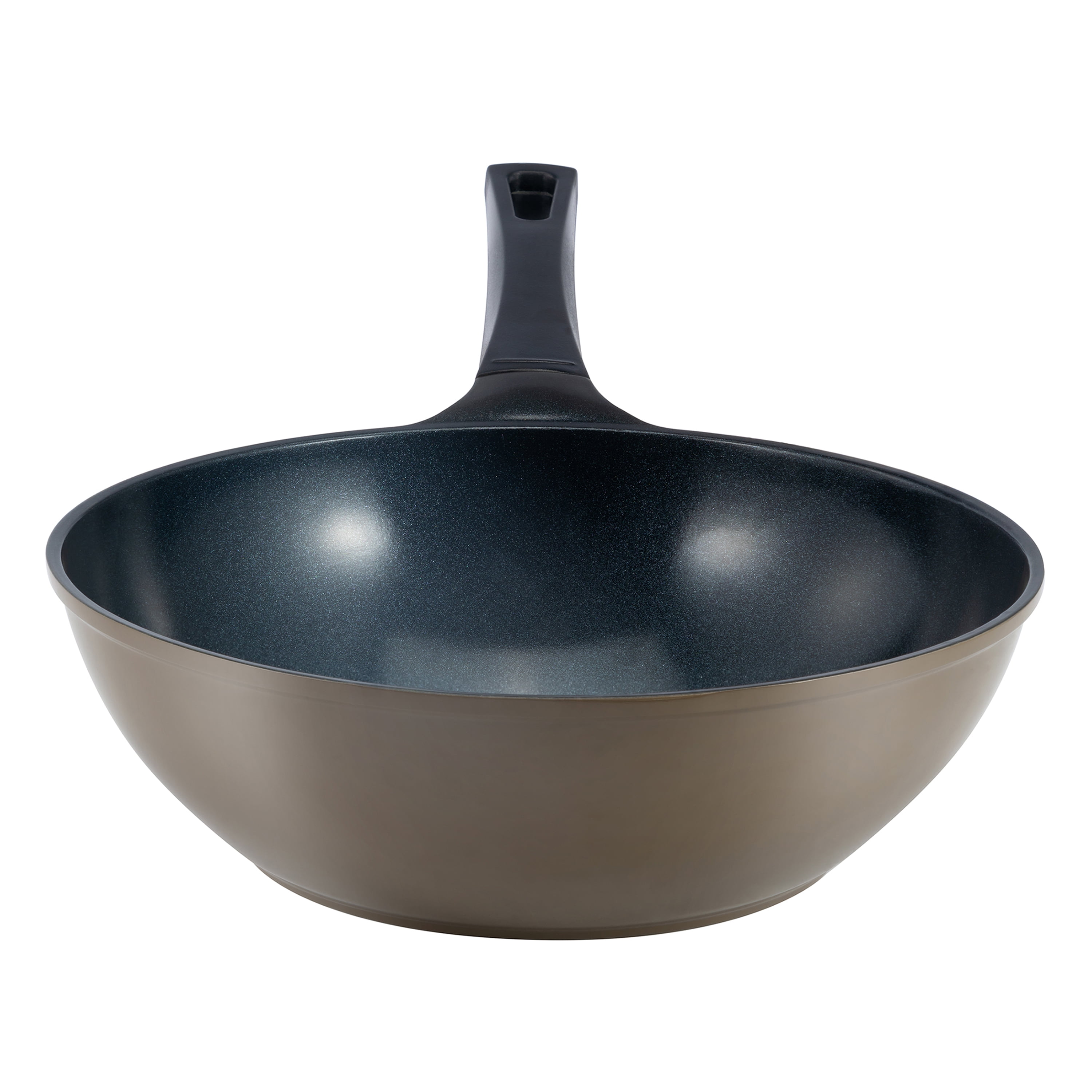 12" Green Ceramic Wok by Ozeri, with Smooth Ceramic NonStick Coating