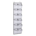 thumbnail image 1 of 12 Grids Shoe Rack Storage Bag Transparent Oxford Cloth PVC Organizer Multi Layer Hand Washable Shoe Holder, 1 of 8