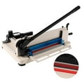 thumbnail image 1 of 12" Guillotine A4 Paper Cutter, Hardened Steel Blade, Security Lock Rotary Paper Trimmer with 1.6 Inches Max Cutting Height for Versatile Cutting, Perfect for Office, Business and Creative Projects​, 1 of 8
