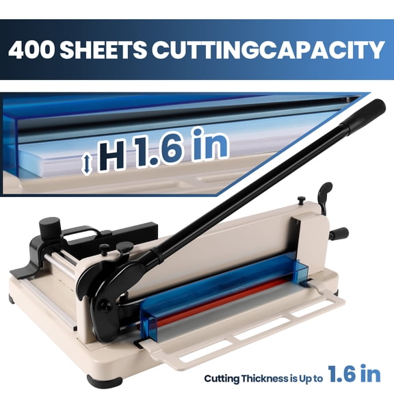 12" Guillotine A4 Paper Cutter, So+hdhjdfkiswgawshueoftlvgncvyhfryu7yeiuwp;a/:"z.on Cutting for Various Materials, Ideal for Office, Business and Home Use