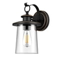 thumbnail image 1 of 12"H Outdoor Wall Lights, Oil Rubbed Bronze, Modern Exterior Light Fixtures for Outside House Garage, 1 of 7