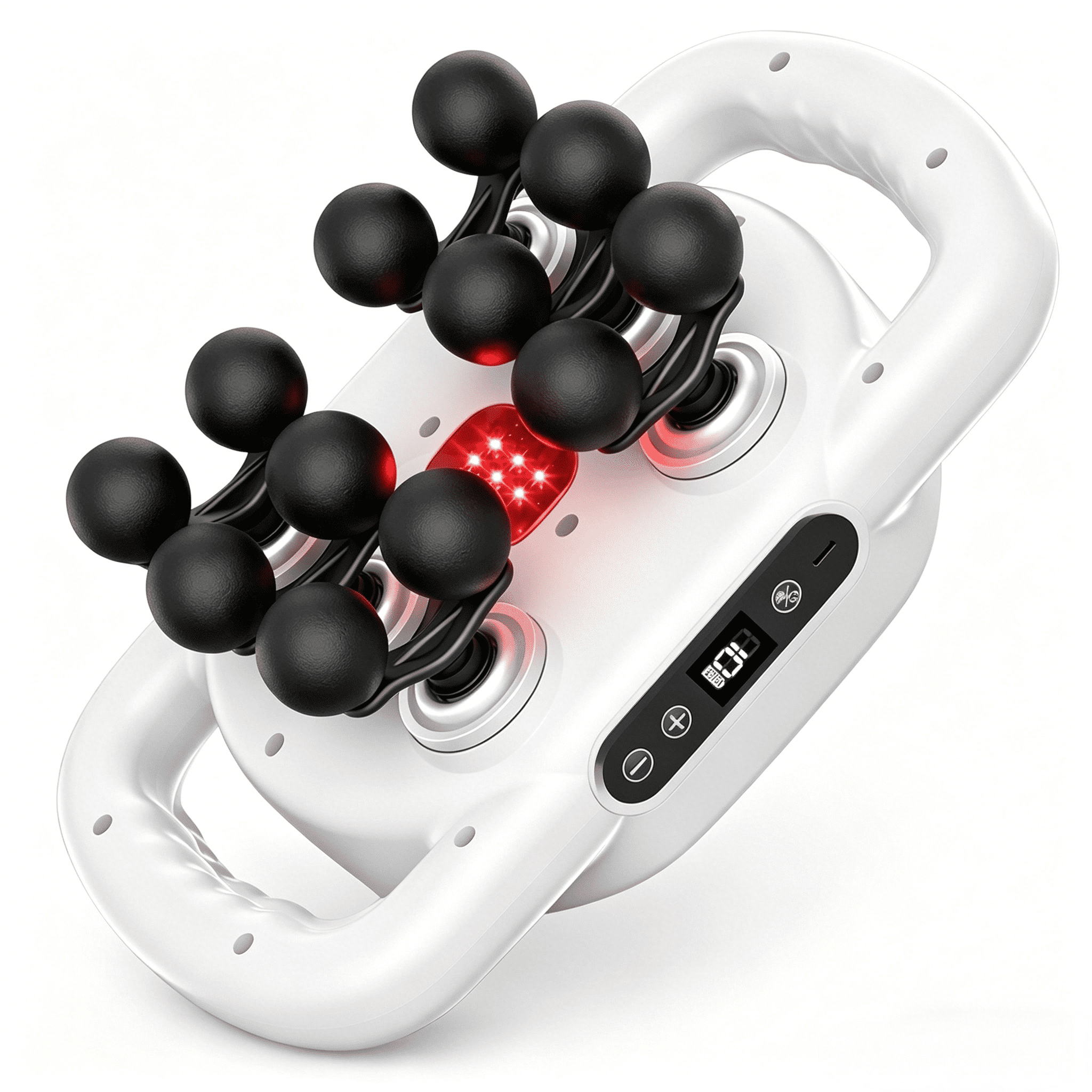 12-Head Deep Tissue Massage Gun | 9-Mode Quiet Muscle Pain Relief Tool