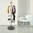 thumbnail image 1 of 12-Head Wig Display& Storage Rack Holder With High-temperature Baking Paint, 1 of 18