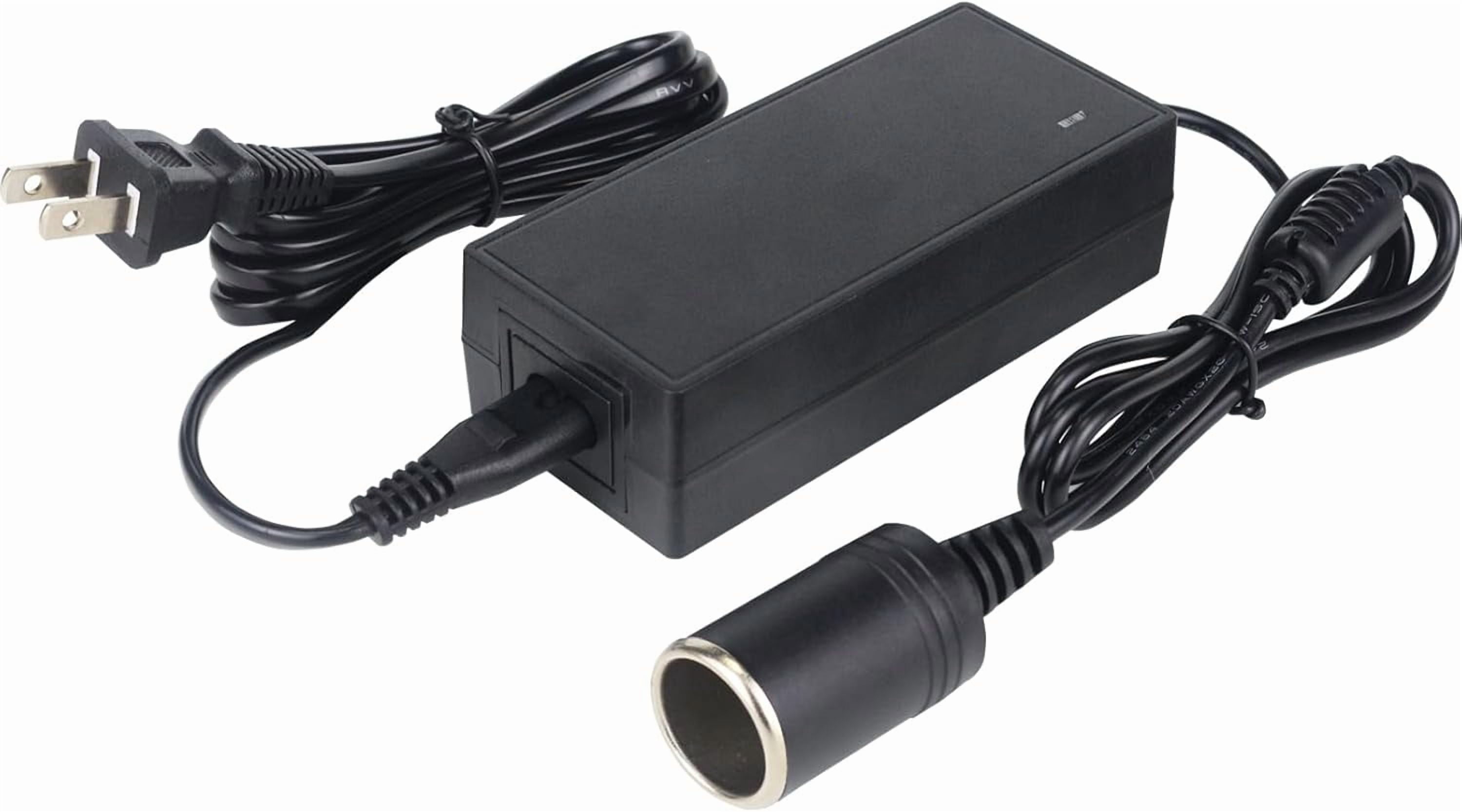 cooler with cigarette lighter adapter 12 Heat Electric Cooler Power Adapter, Car Power Charger Converter,  Suitable for Camping, Home Office, Dormitory or Vehicle Use, - Converter