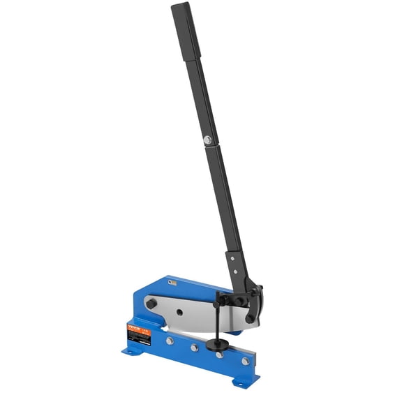 12" Heavy Duty Manual Plate Shear, Benchtop Metal Cutter for Steel Sheet Processing, Q235 Tool for Builders and DIY Metal Crafting Projects