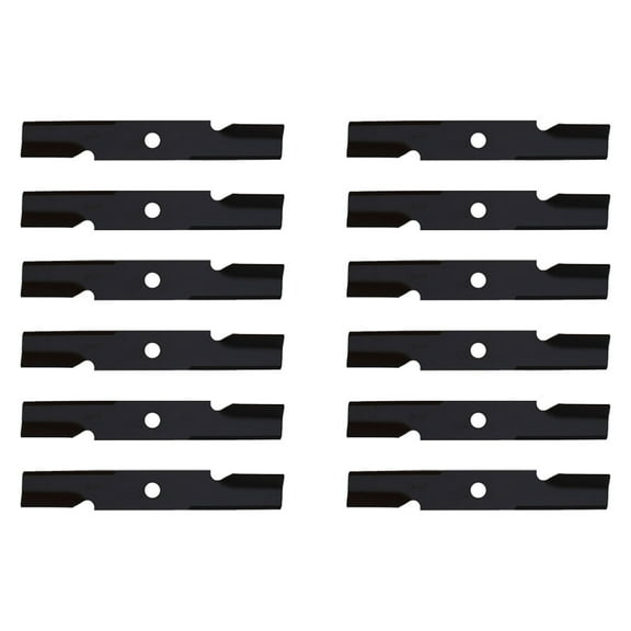 12 High Lift Mower Blades Fits Exmark Zero Turn Mower 48" Deck Repl. 103-6401-S