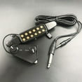 12 Hole Clip On Acoustic Guitar Soundhole Pickup Microphone Speaker