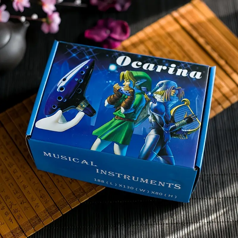 12 Hole Ocarina Ceramic Alto C Legend Of Ocarina Flute Music Instrument