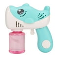 12 Holes Bubbles Machine Handheld Battery Operated Automatic Dolphin