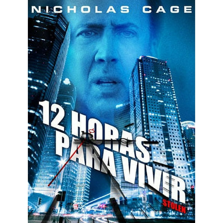 12 Horas Para Vivir Spanish Movie DVD With English Subtitles