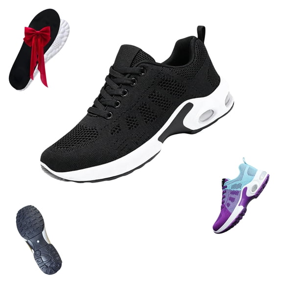 12 Hour Shift Shoes with Arch Support, Aerion Shoes for Women Men,Shock Absorption, Anti-Slip, Breathable Women’s Orthopedic Shoes for All-Day