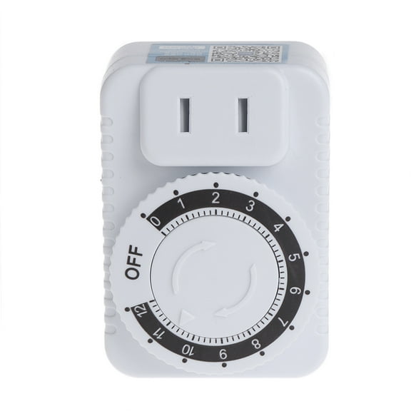 12 Hours Timer Switch Socket 220V US Plug Programmable Energy Saving Timing