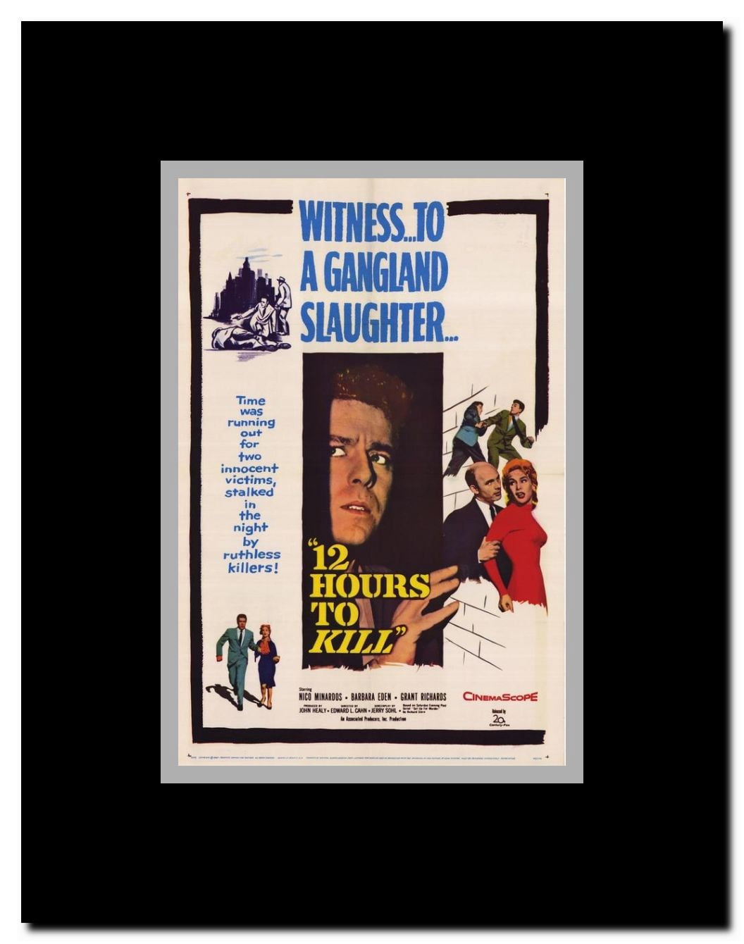 12 Hours to Kill Framed Movie Poster