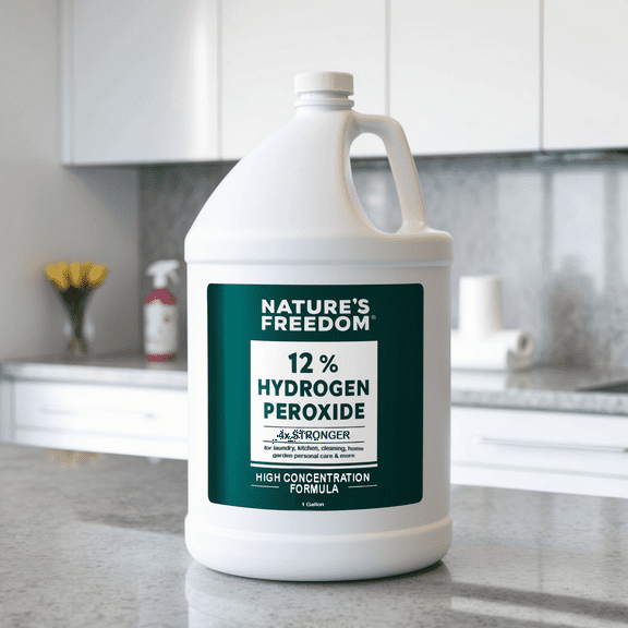12% Hydrogen Peroxide, 1 Gallon