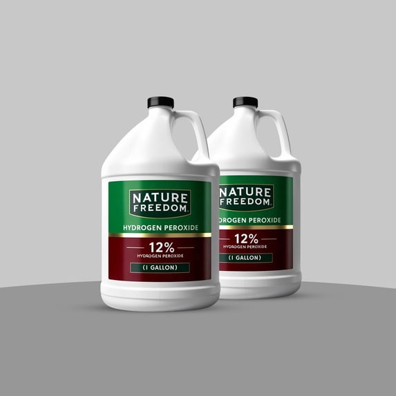 12% Hydrogen Peroxide Deep Clean Formula, 2 Gallon 2 Pack