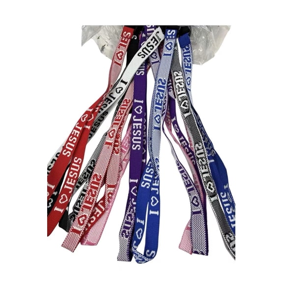 12 I Love Jesus Lanyard Keychain ID Holder Neck Strap Lanyards Favors Lot Gifts