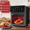 thumbnail image 1 of 12-In-1 Large Capacity, Smart Air Fryer Oven, 12 One-Touch Preset Functions, Smart Cooking Programs, 2 Baking Tray Additions, View Window, Interior Lighting, Adjustable Time & Temp, 1 of 6