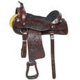 thumbnail image 1 of 12 In Kids Youth Children Miniature Pony Saddle Leather Western Toddler Comfytack, 1 of 7