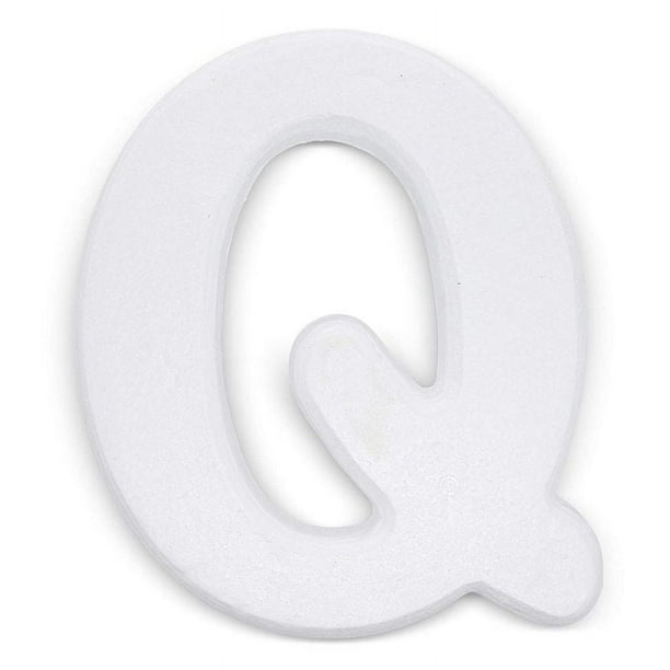 12 In Large Craft Foam Letter Q Foam Letter for Crafts School Projects