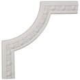 thumbnail image 1 of 12 In. W X 12 In. H X .62 In. P Architectural Raymond Egg & Dart Panel Moulding Corner, 1 of 1