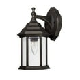 thumbnail image 1 of 12 Inch 1 Light Outdoor Wall Mount In Transitional Style 7 High By 12 Wide-Old Bronze Finish Capital Lighting 9830Ob, 1 of 3