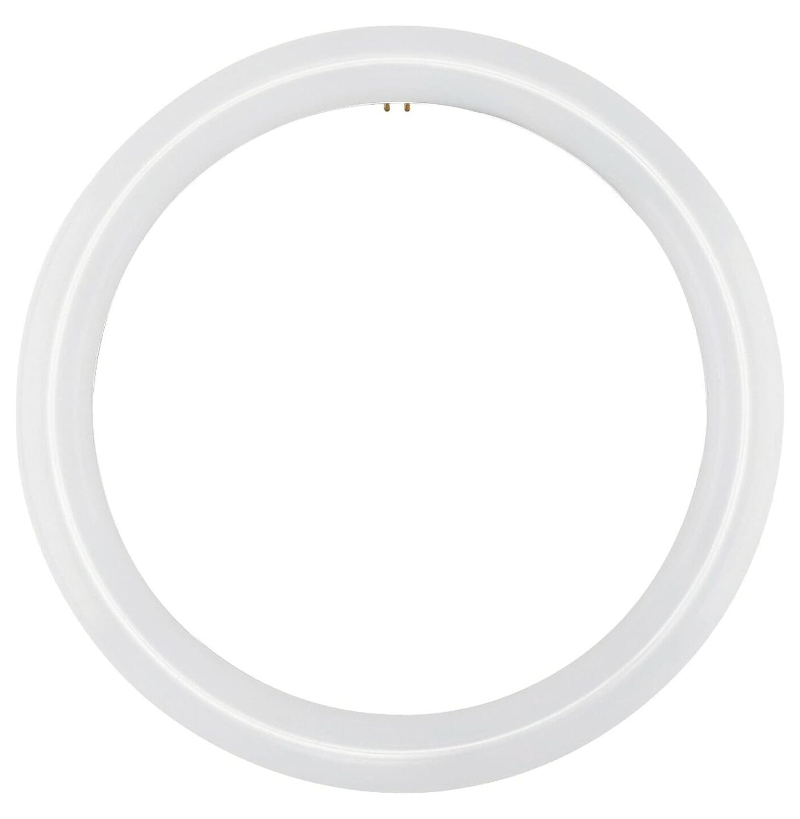 12 Inch/ 12" Plug & Play T9 Circline LED Lamp - Warm White (2700K) Circular Bulb Directly Relamp 32 Watt Fluorescent Bulb FC12T9/WW, FCL32 (without rewiring or modification) - Ballast Required!