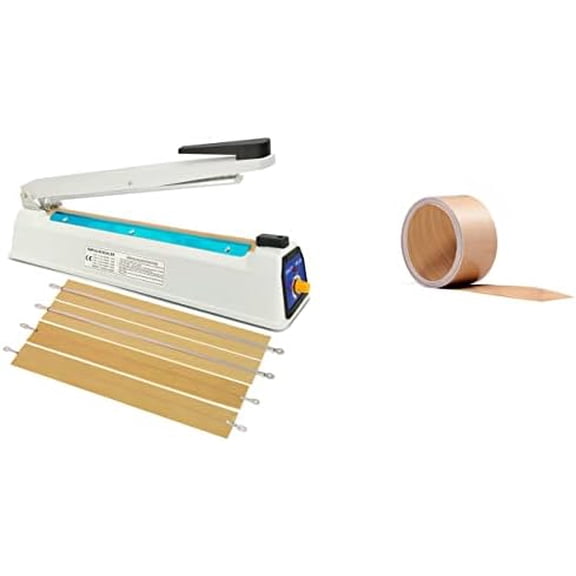 12 Inch 5mm Impulse Bag Heat Sealer and 16.4feet Replacement Elements Parts$$Home Decor, Kitchen, & Other