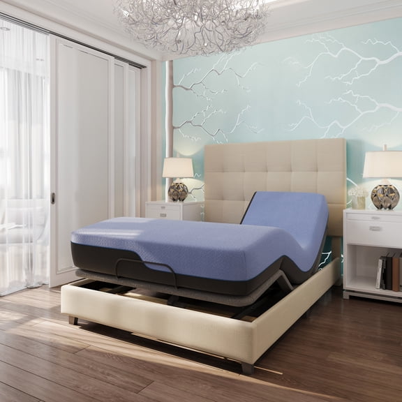 12-Inch, 6-Layer Hybrid - Breathable and Cooling Mattress - For Adults' Relaxing Sleep / Ensures Spinal Alignment and Low Motion Transfer