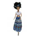 thumbnail image 1 of 12-Inch African Dolls with Long Hair, Joint Mobility, Removable Washable Clothing, Fashion Doll Toys for Girls, Perfect Birthday Christmas Gifts for Kids, 1 of 7