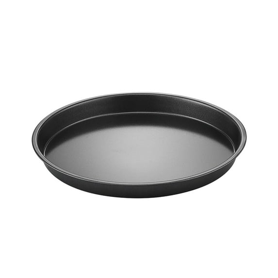 12 Inch Aluminum Pizza Pan, Round Baking Tray for Bread and Cake, Non-Stick Oven Bakeware for Home Kitchen and Cafeteria ( Large )